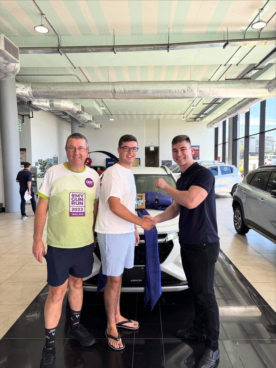 A milestone I’ll never forget 🙏Delivered my very first car — a stunning Suzuki Fronx GLX A-T —  (1)