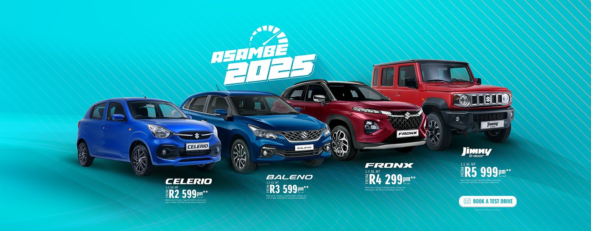 Suzuki Asambe Campaign_Vehicle Lineup_Landing Page