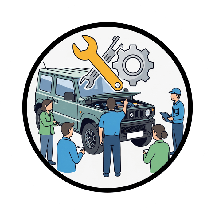 Dealer and SASA staff training