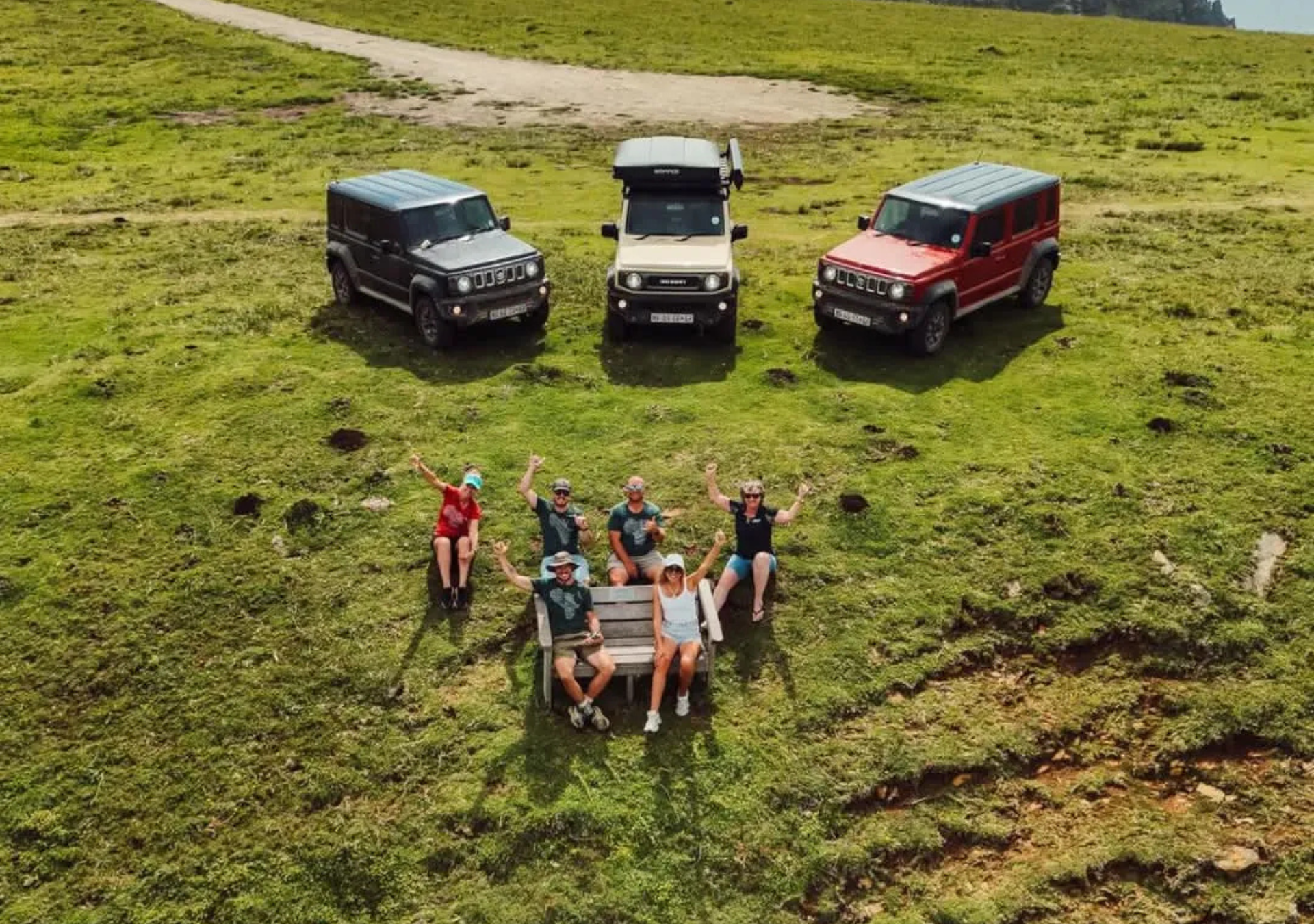 Jimny 5 Door on mountain