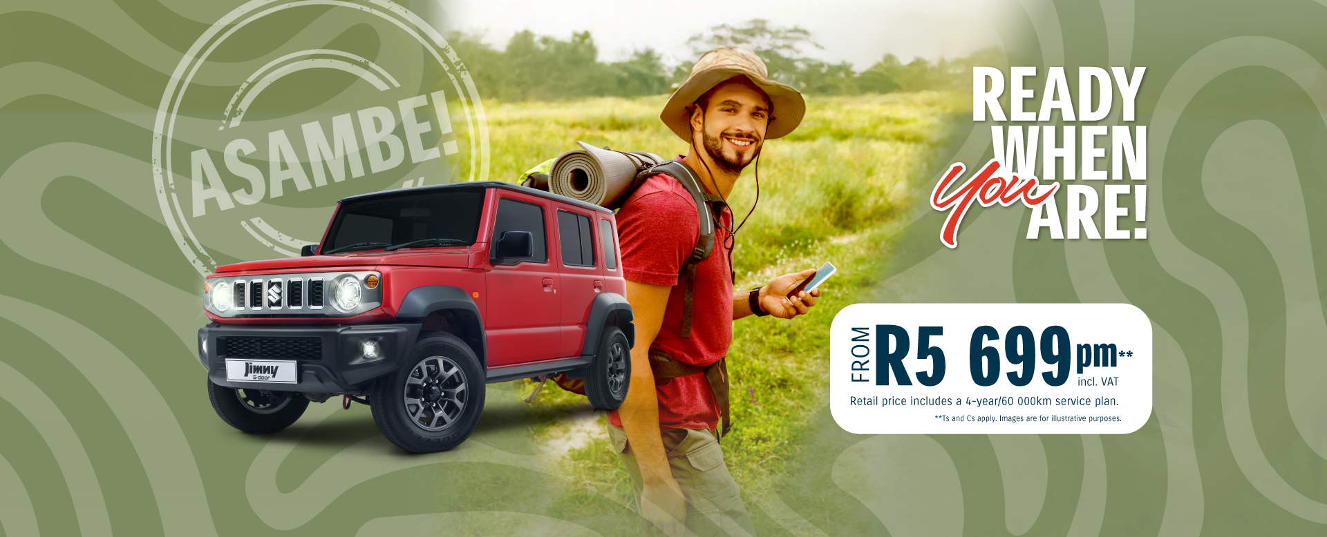 Spring Landing Page Jimny 5-Door
