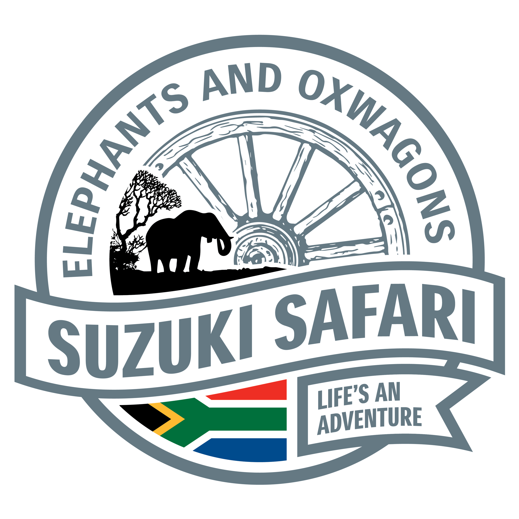 SuzukiSafariElephants and Ox wagons