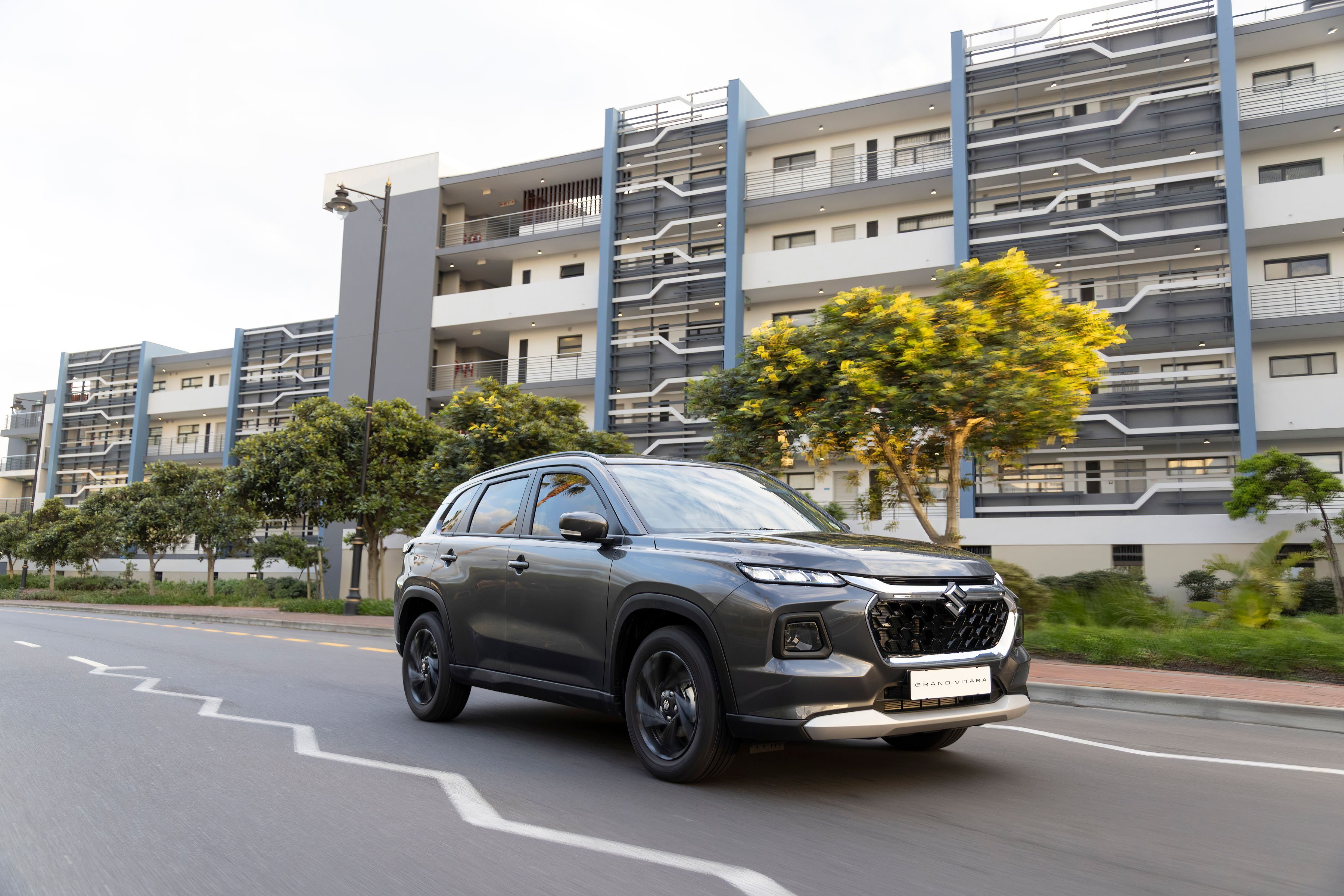 Suzuki Grand Vitara on the road