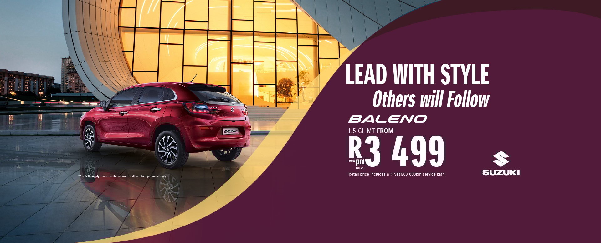 Suzuki Baleno_Lead With Style. Others Will Follow Landing Page Suzuki Baleno_Lead With Style. Others Will Follow Landing Page