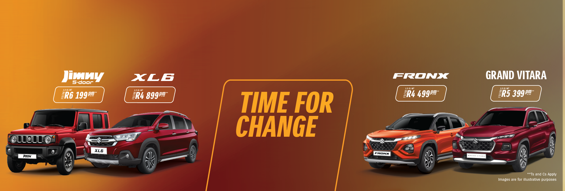 Time For Change with Suzuki 