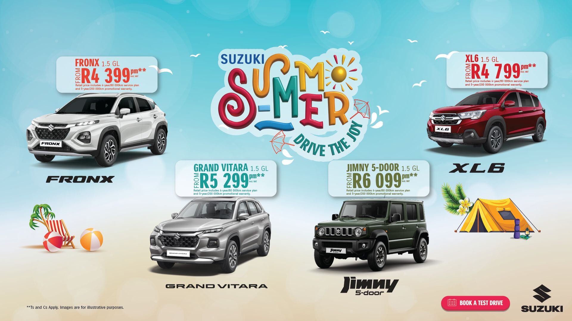 Unleash Summer Adventures with Suzuki's SUV Range