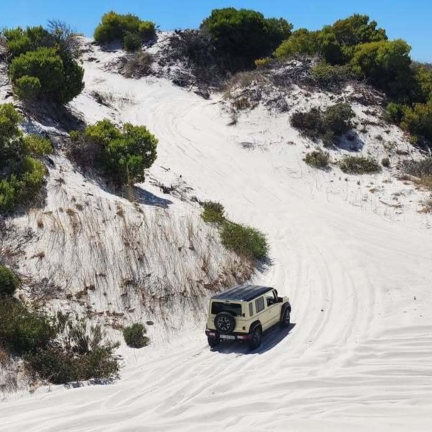 Fun in the dunes last week Sunday with @offroadadventuresza ♥️����#jimny #jimny4x4 #jimnyoffroad