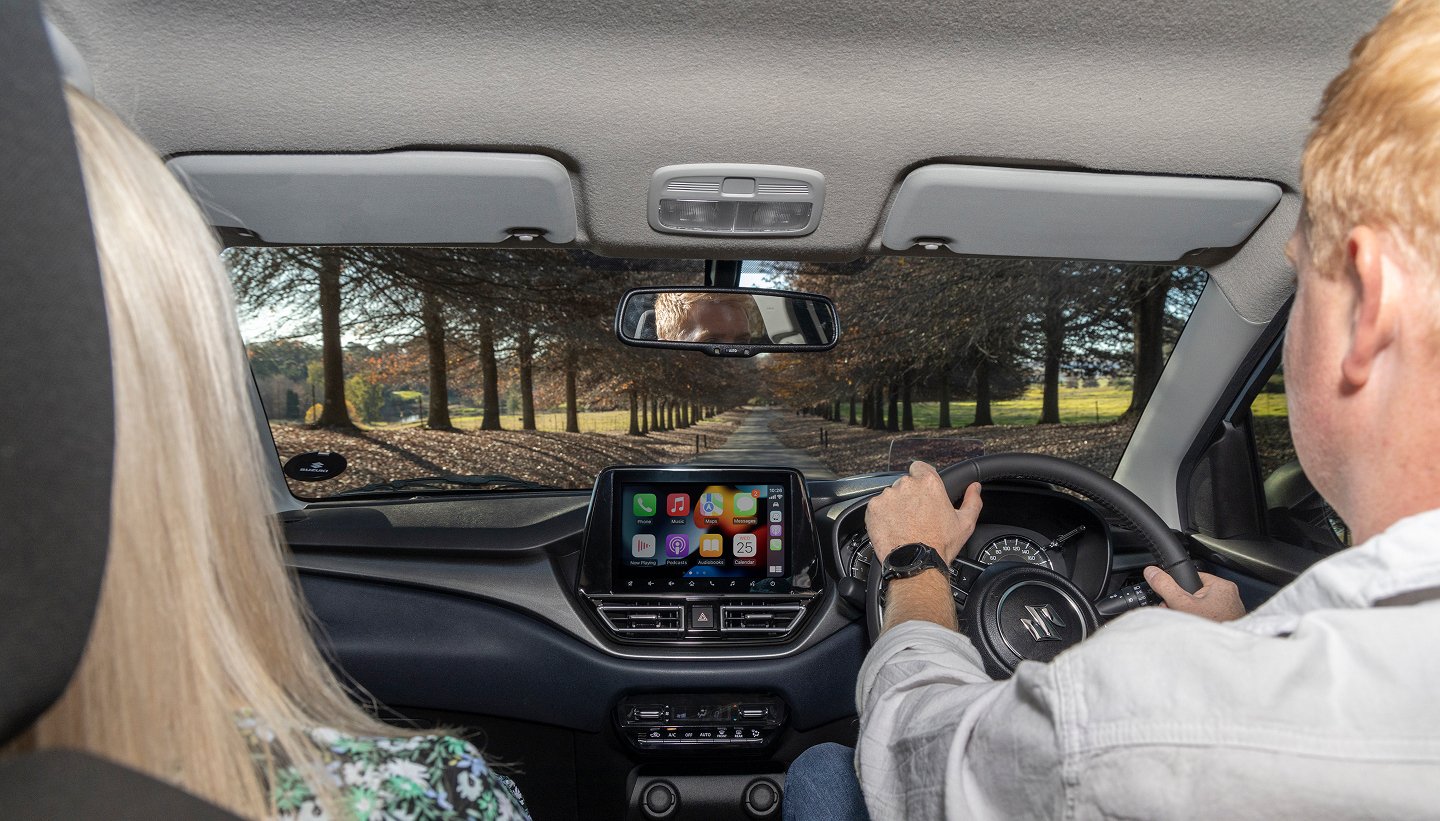 Suzuki Baleno Interior Of People Driving