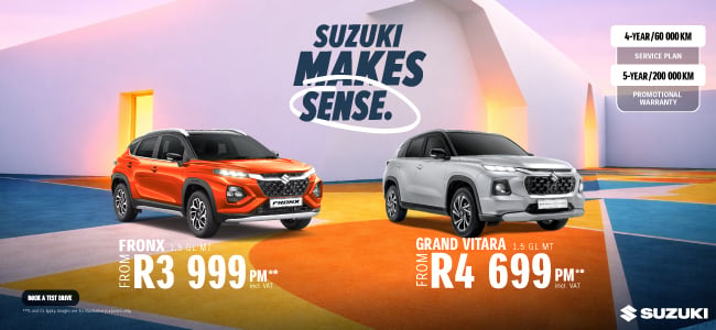 Autumn retail campaign 2026 | Suzuki South Africa